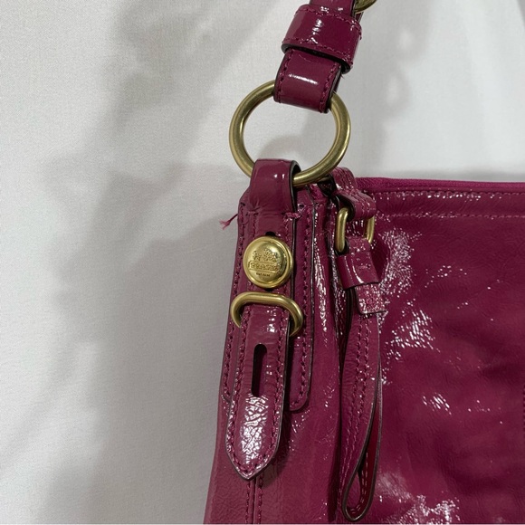 Coach Patent Leather Shoulder Bag - Picture 8 of 13